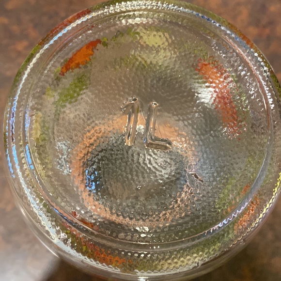 Glass Canister Mushrooms Arc France - Picture 3 of 4